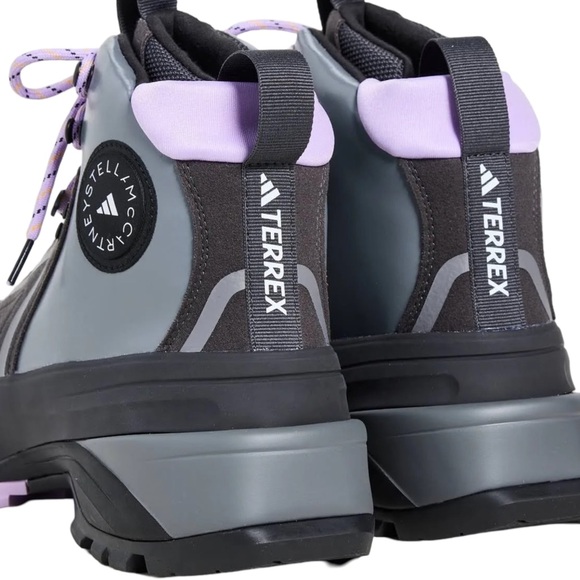 Stella McCartney Asmc Terrex Hiking Boot in Utility Black, Purple& GreySize:6NWT - Picture 15 of 16